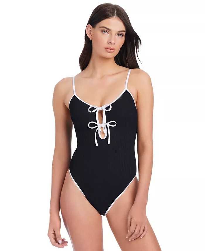 Женский купальник Key Item Stay Connected с завязками спереди Sanctuary, черный
Женский купальник Key Item Stay Connected с завязками спереди Sanctuary, черный