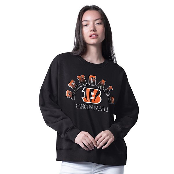 Женский черный свитшот Cincinnati Bengals Oversized Feud G-Iii 4Her By Carl Banks
Женский черный свитшот Cincinnati Bengals Oversized Feud G-Iii 4Her By Carl Banks
