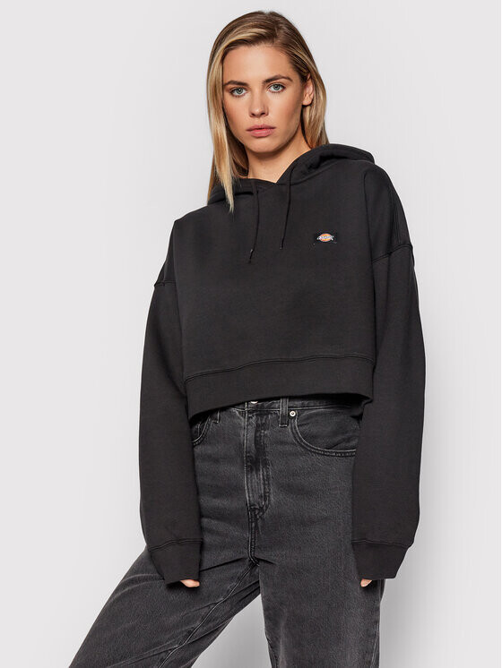 Укороченная толстовка Dickies, черный
Укороченная толстовка Dickies, черный