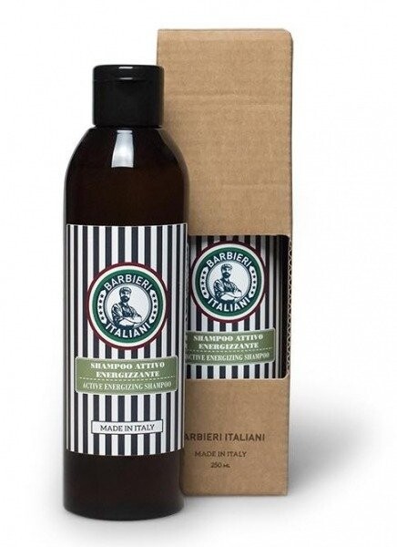 Barbieri Italiani, Шампунь Attivi Energizzante, Шампунь для укрепления волос, 250 мл
Barbieri Italiani, Шампунь Attivi Energizzante, Шампунь для укрепления волос, 250 мл
