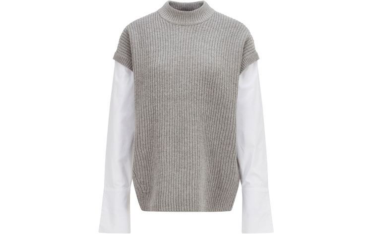 HUGO BOSS Кашемировый свитер женский серый
HUGO BOSS Кашемировый свитер женский серый