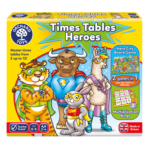 Настольная игра Times Tables Heroes
Настольная игра Times Tables Heroes
