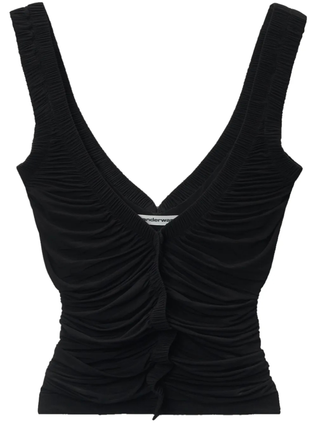 Alexander Wang топ с драпировкой, черный
Alexander Wang топ с драпировкой, черный