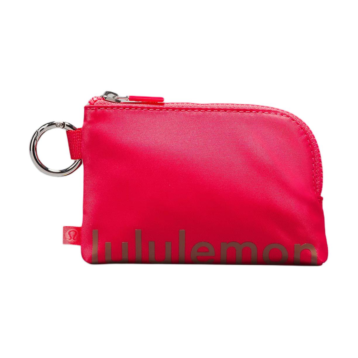 Lululemon Переработанный полиэстеровый кардхолдер унисекс розовый и бронзовый, Pink & Bronze 
Lululemon Переработанный полиэстеровый кардхолдер унисекс розовый и бронзовый, Pink & Bronze