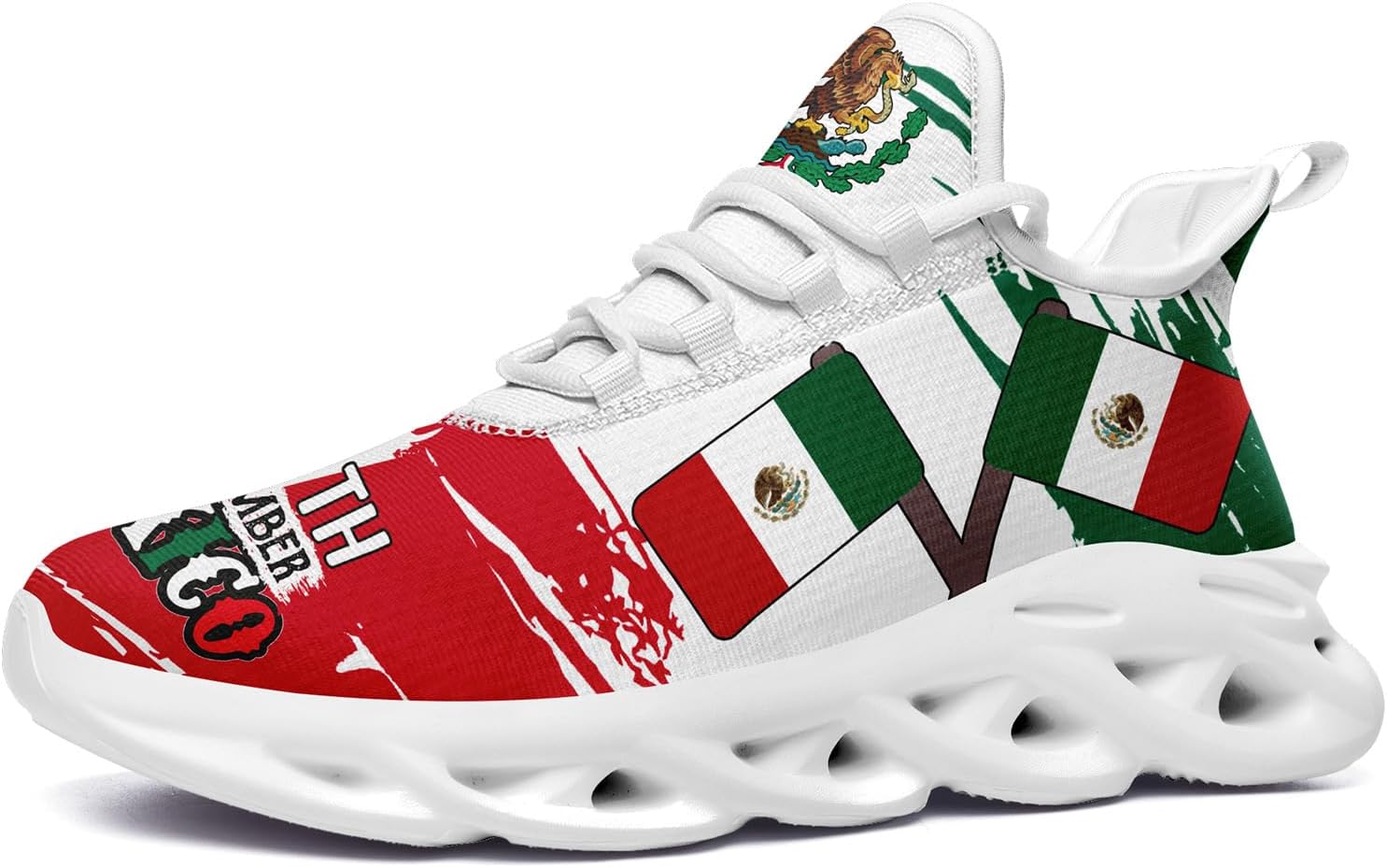 Модные кроссовки с флагом Мексики для мужчин и женщин, сетчатые, легкие, дышащие, стильные спортивные кроссовки Awsole, белый/красный/зеленый
Модные кроссовки с флагом Мексики для мужчин и женщин, сетчатые, легкие, дышащие, стильные спортивные кроссовки Awsole, белый/красный/зеленый