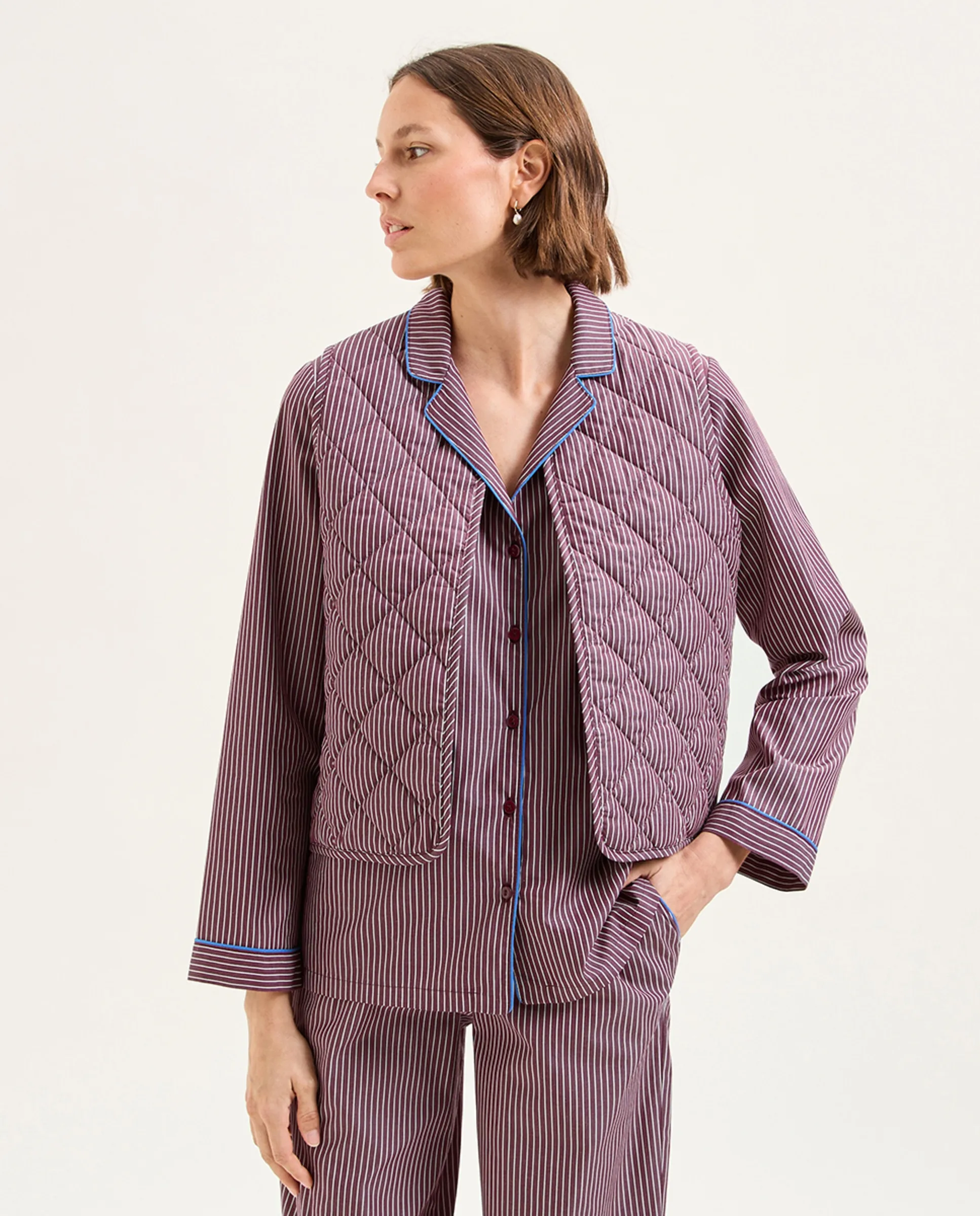 Короткая ночная рубашка из органического хлопка Laurence Tavernier, красный
Короткая ночная рубашка из органического хлопка Laurence Tavernier, красный