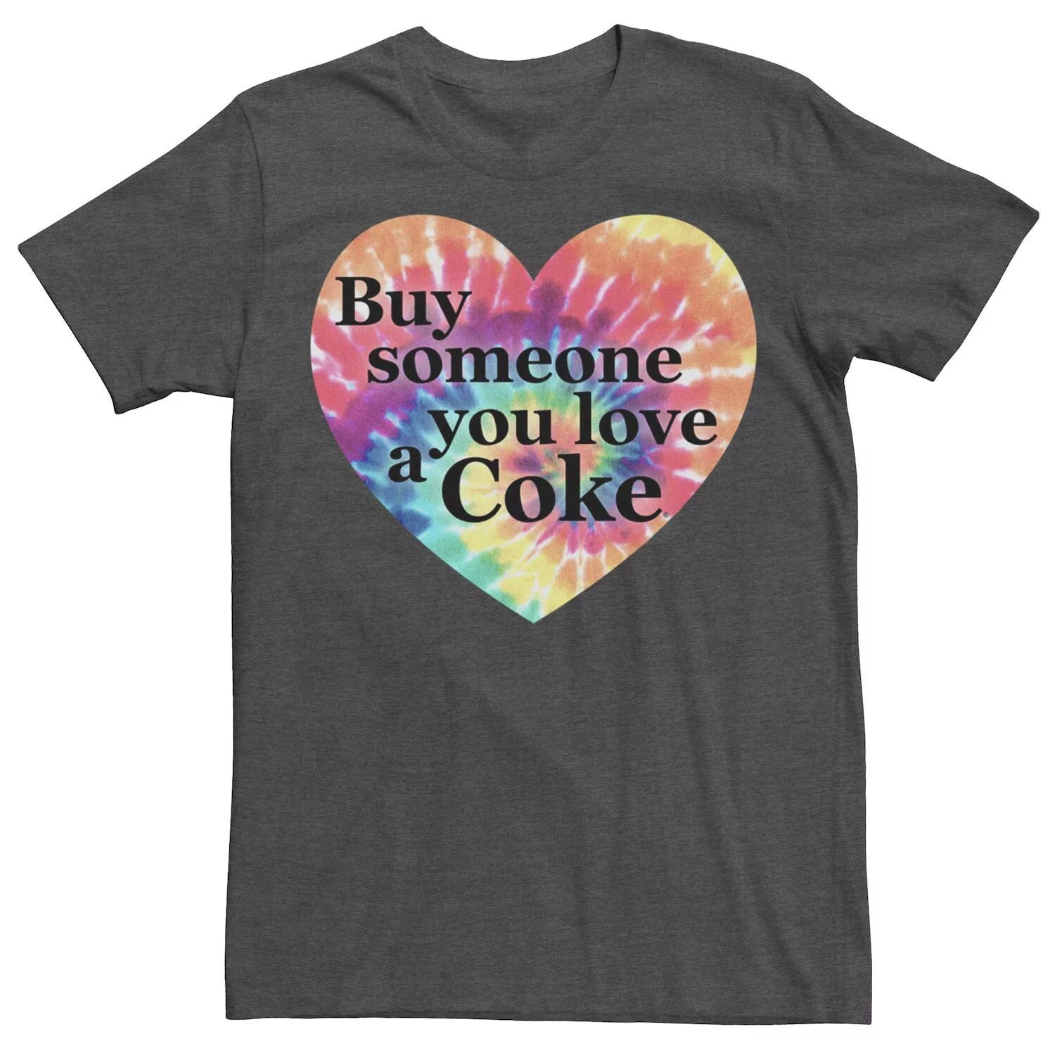 Coca-Cola Pride для взрослых: купите тому, кого вы любите, футболку с сердечком Coke Tie Dye Licensed Character
Coca-Cola Pride для взрослых: купите тому, кого вы любите, футболку с сердечком Coke Tie Dye Licensed Character