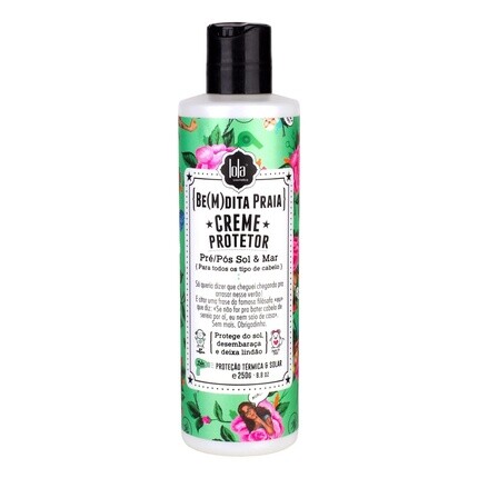 Lola Brasil Linha BE(M) DITA PRAIA Creme Protetor Pre/Pos Sol e Mar 250 г Be(M) dita Beach Collection — защитный крем до/после пляжа и океана, 8,81 унции
Lola Brasil Linha BE(M) DITA PRAIA Creme Protetor Pre/Pos Sol e Mar 250 г Be(M) dita Beach Collection — защитный крем до/после пляжа и океана, 8,81 унции