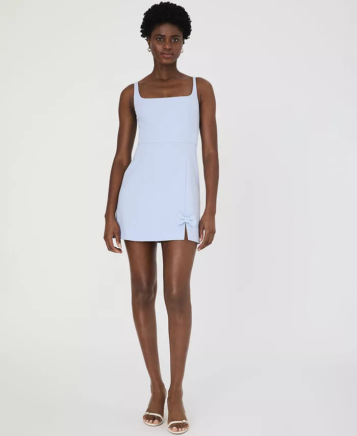 Женское мини-платье Whisper с тонкими бретелями и бантом French Connection, синий
Женское мини-платье Whisper с тонкими бретелями и бантом French Connection, синий