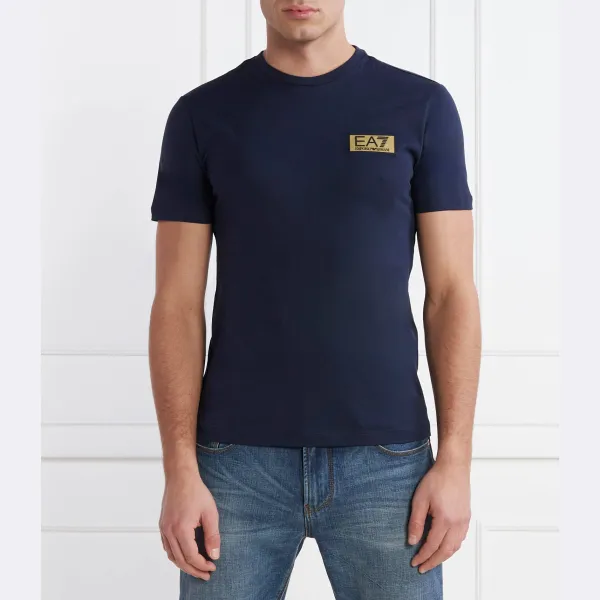 Футболка стандартного кроя Ea7, синий
Футболка стандартного кроя Ea7, синий