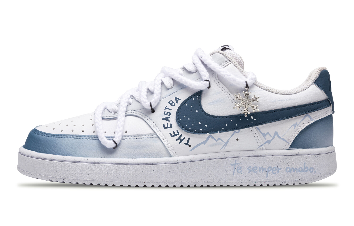 Кроссовки Nike Court Vision 1 Skateboarding Shoes Men Low-top Blue/white, белый/синий
Кроссовки Nike Court Vision 1 Skateboarding Shoes Men Low-top Blue/white, белый/синий