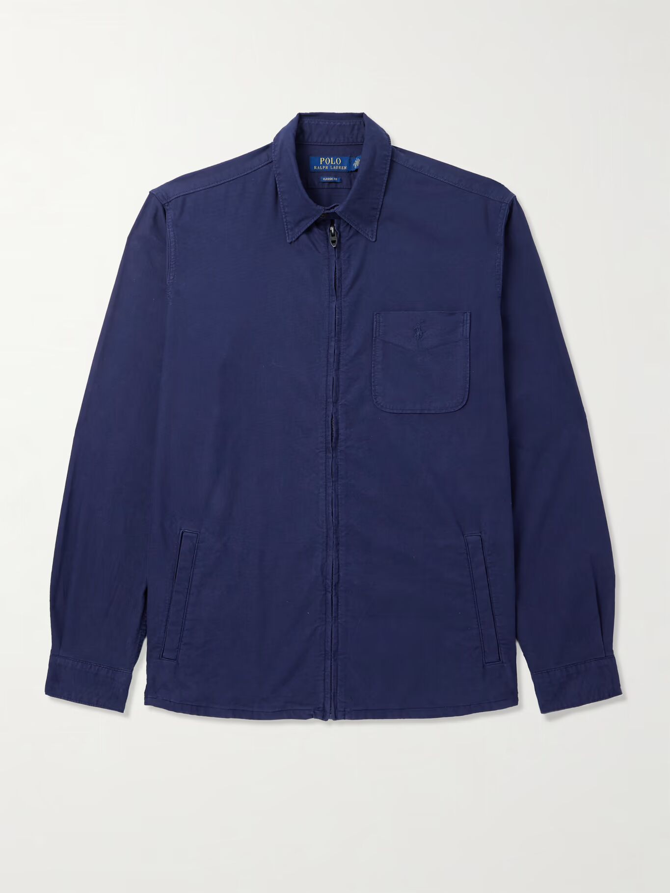 Куртка-рубашка из хлопка Оксфорд, окрашенная в готовом виде POLO RALPH LAUREN, темно-синий
Куртка-рубашка из хлопка Оксфорд, окрашенная в готовом виде POLO RALPH LAUREN, темно-синий