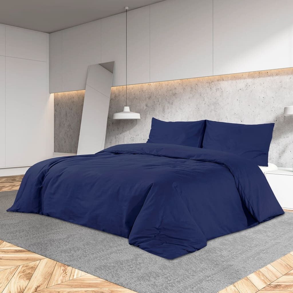 Комплект постельного белья темно-синий 260х240 см Светлая микрофибра DKD HOME DECOR
Комплект постельного белья темно-синий 260х240 см Светлая микрофибра DKD HOME DECOR