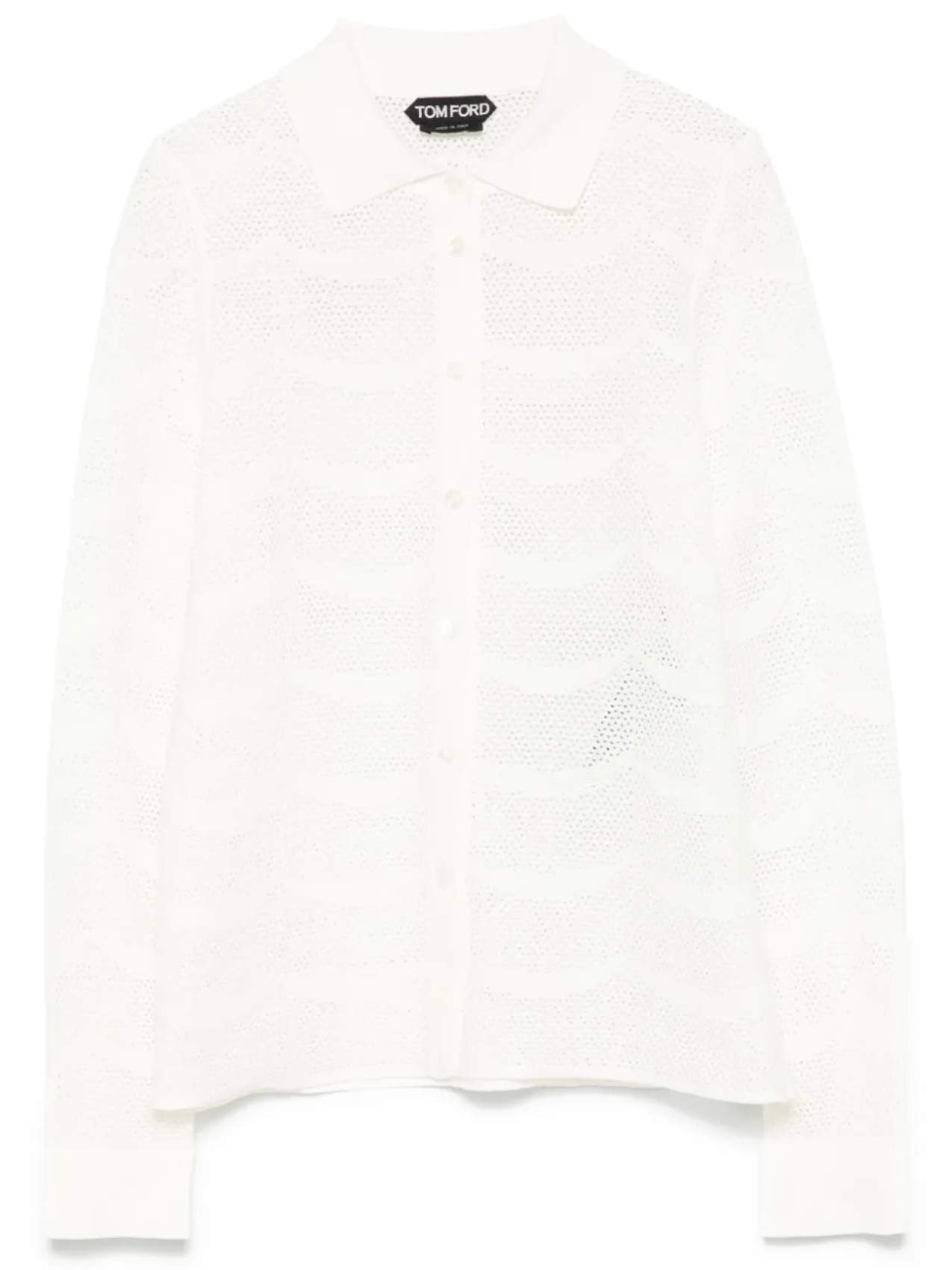 Рубашка ажурной вязки TOM FORD, белый
Рубашка ажурной вязки TOM FORD, белый