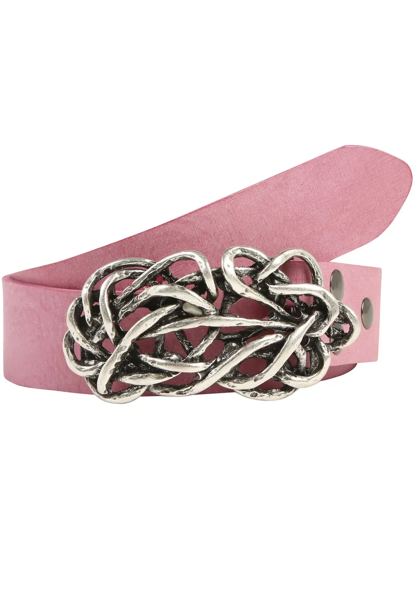 Кожаный ремень LIFEBURG by showroom 019°, со сменной застежкой "соломенный узел" Rettungsring By Showroom 019°, розовый
Кожаный ремень LIFEBURG by showroom 019°, со сменной застежкой "соломенный узел" Rettungsring By Showroom 019°, розовый