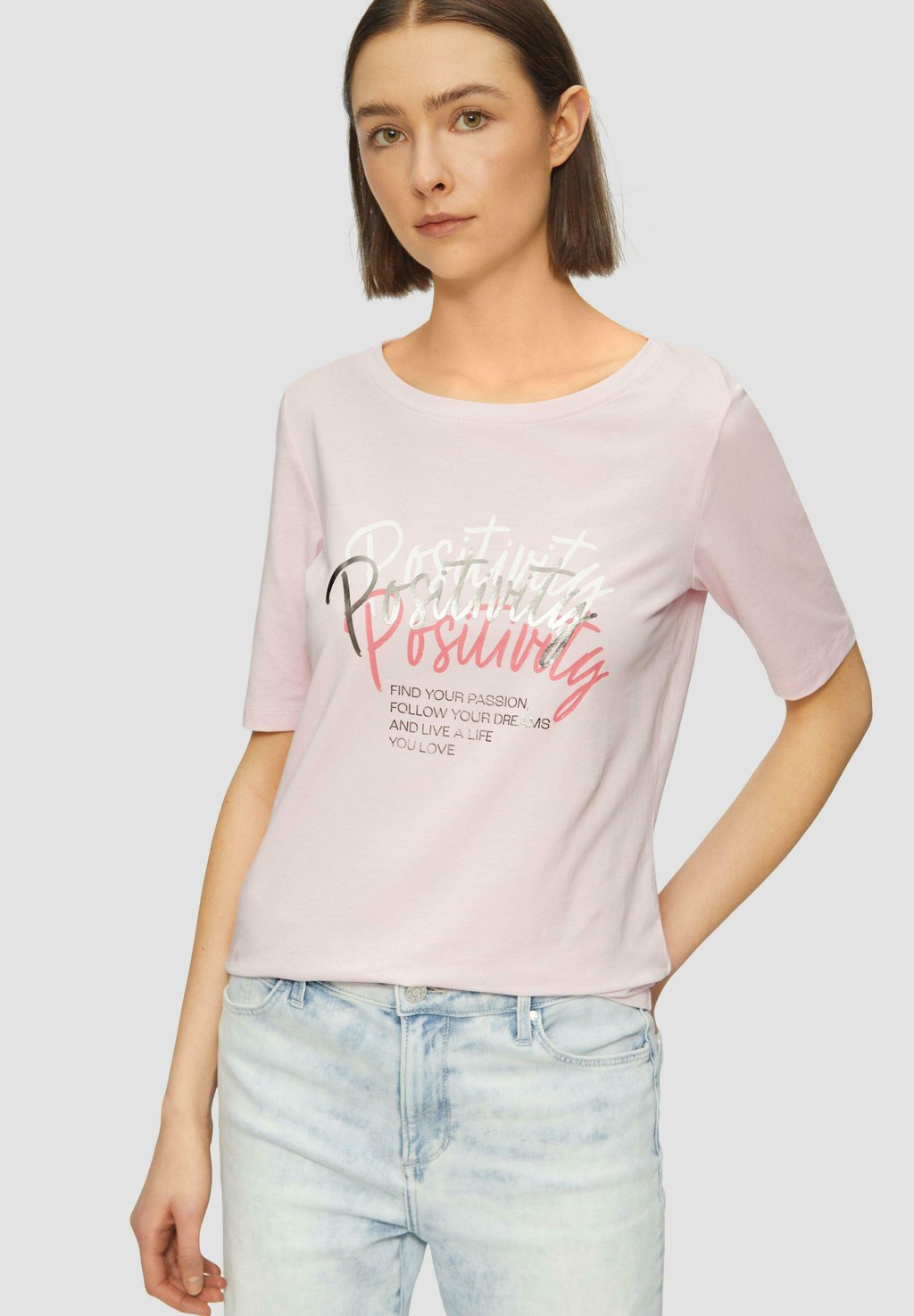 Футболка с принтом MIT FRONT s.Oliver, светло-розовый
Футболка с принтом MIT FRONT s.Oliver, светло-розовый