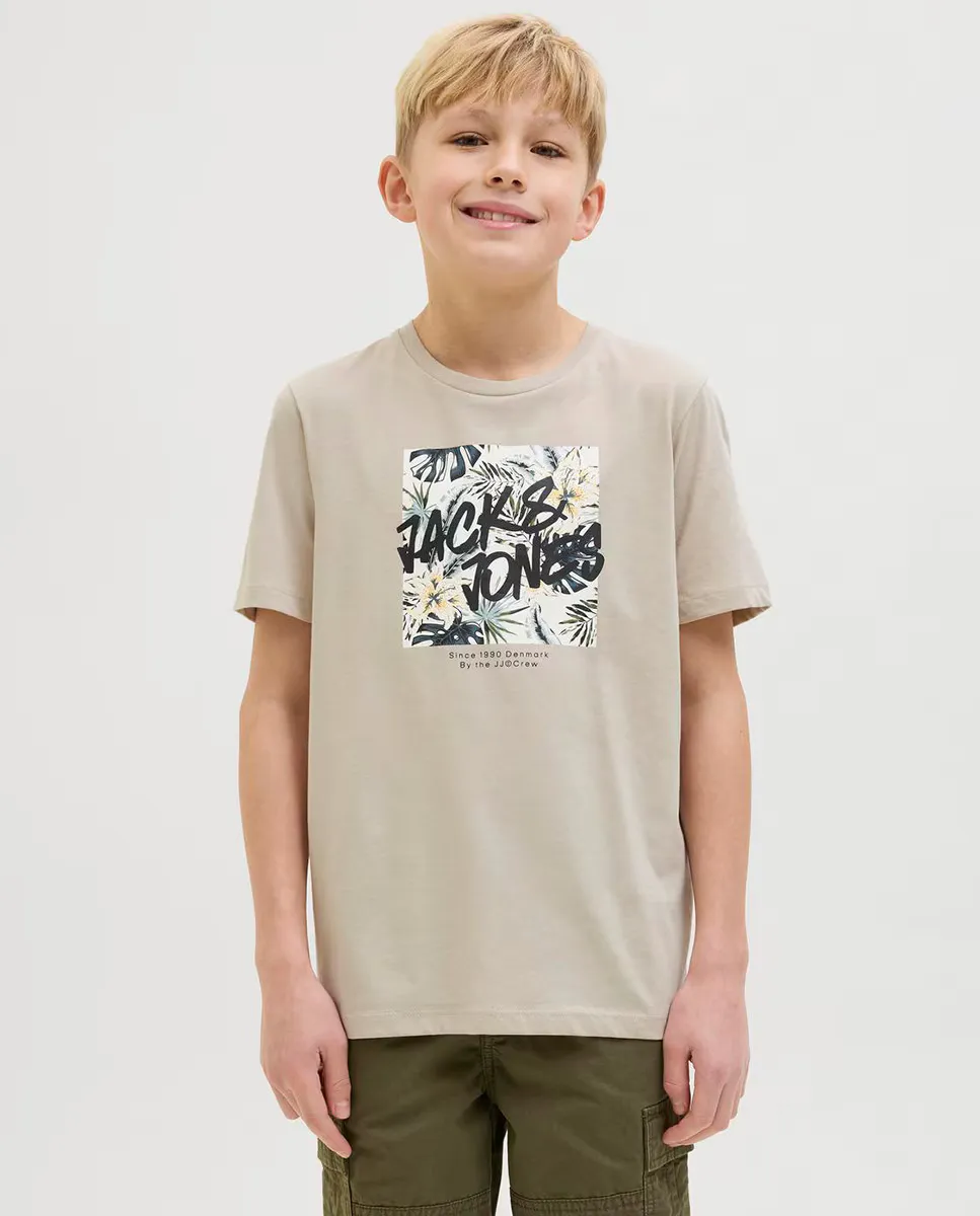 Футболка для мальчиков с короткими рукавами и принтом спереди Jack & Jones, цвет Crudo
Футболка для мальчиков с короткими рукавами и принтом спереди Jack & Jones, цвет Crudo
