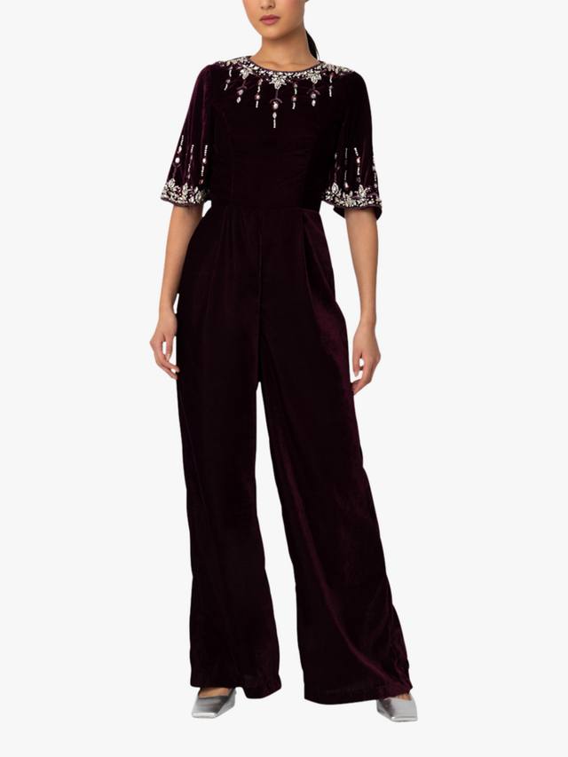 Широкий комбинезон для ног Raishma, бордовый
Широкий комбинезон для ног Raishma, бордовый