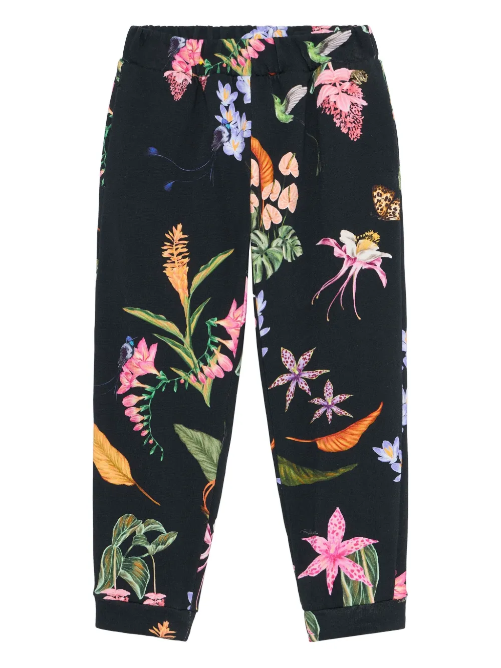 Брюки из джерси с тропическим принтом Roberto Cavalli, черный
Брюки из джерси с тропическим принтом Roberto Cavalli, черный