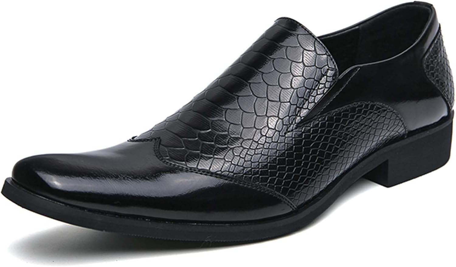 Мужские оксфорды из лаковой кожи, деловые туфли, модные лоферы с заостренным носком, нескользящие, для офиса, свадьбы, выпускного, ночного клуба, форменной и повседневной носки, дерби Generic, черный
Мужские оксфорды из лаковой кожи, деловые туфли, модные лоферы с заостренным носком, нескользящие, для офиса, свадьбы, выпускного, ночного клуба, форменной и повседневной носки, дерби Generic, черный