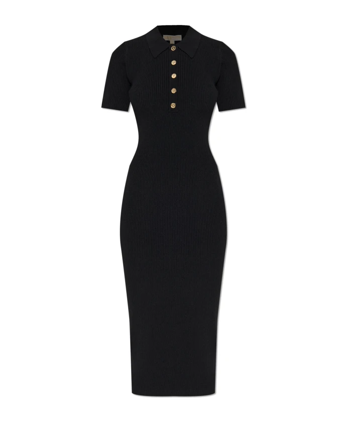 Платье-Футляр в рубчик Michael Kors, черный
Платье-Футляр в рубчик Michael Kors, черный