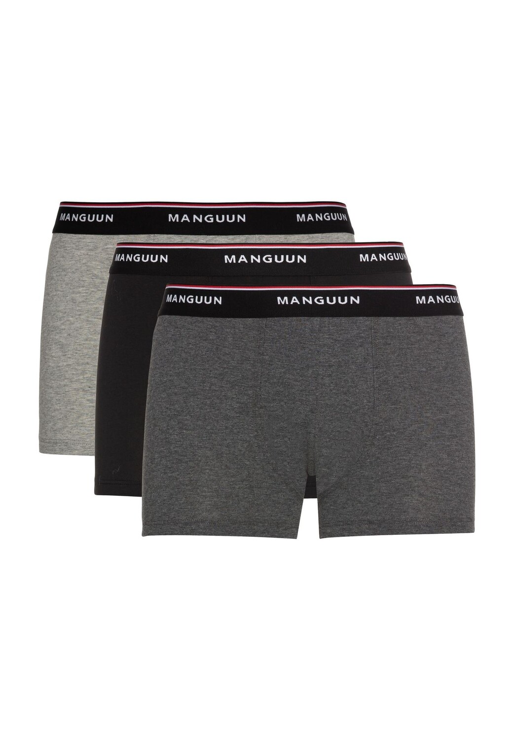 Трусы, 3 шт., пояс с логотипом, мужские Manguun, серый
Трусы, 3 шт., пояс с логотипом, мужские Manguun, серый