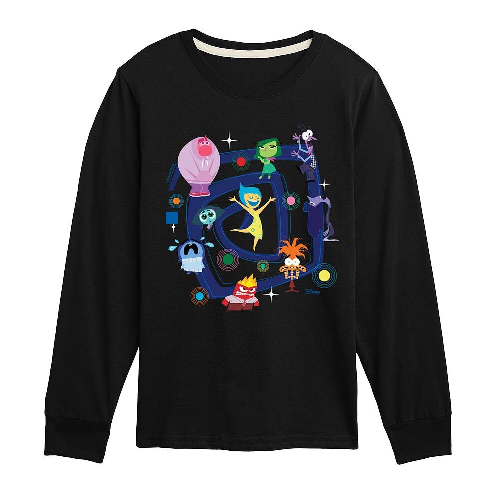 Футболка с длинными рукавами и рисунком Disney/Pixar's Inside Out 2 для мальчиков 8–20 лет Disney / Pixar, черный
Футболка с длинными рукавами и рисунком Disney/Pixar's Inside Out 2 для мальчиков 8–20 лет Disney / Pixar, черный