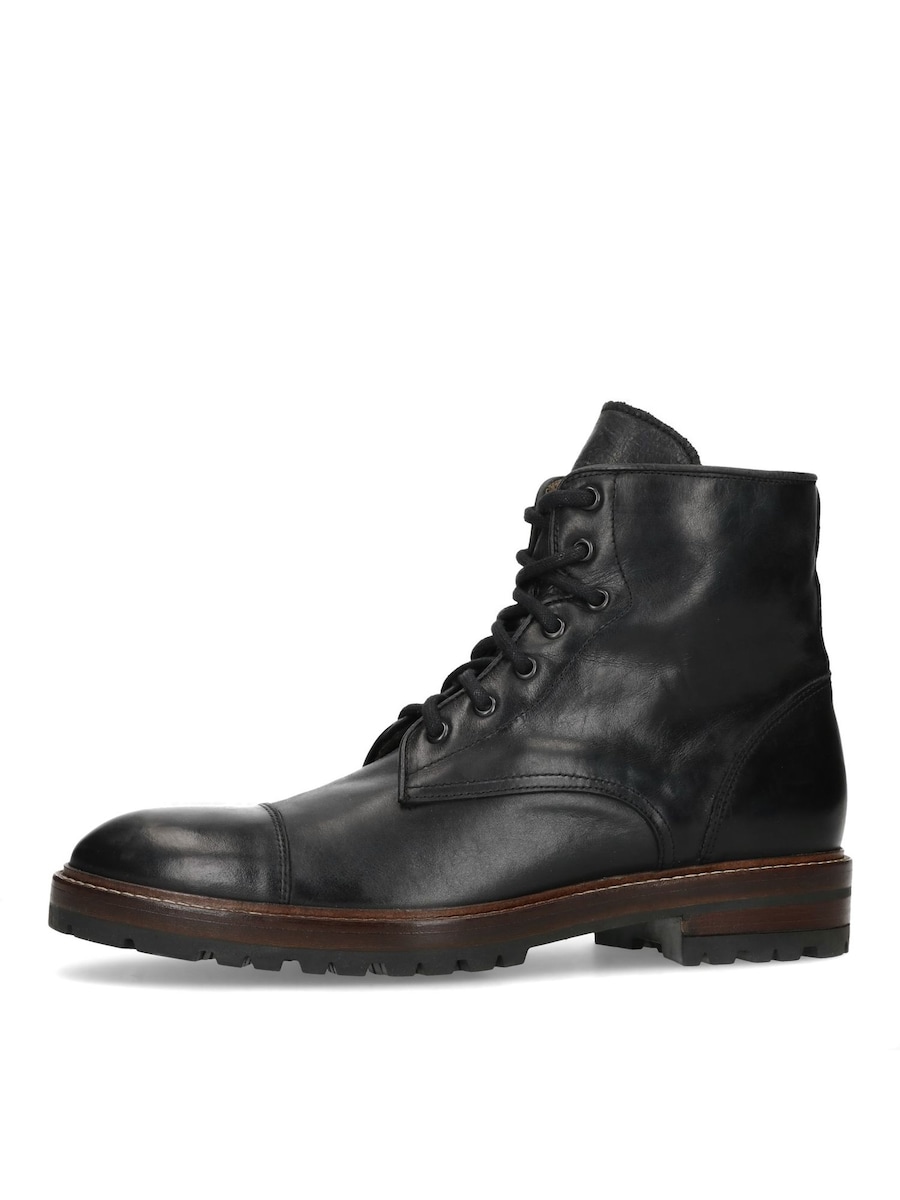 Ботинки на шнуровке MANFIELD, черный
Ботинки на шнуровке MANFIELD, черный