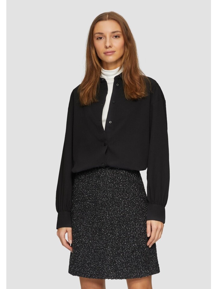 Блуза s.Oliver Bluse langarm, черный 
Блуза s.Oliver Bluse langarm, черный