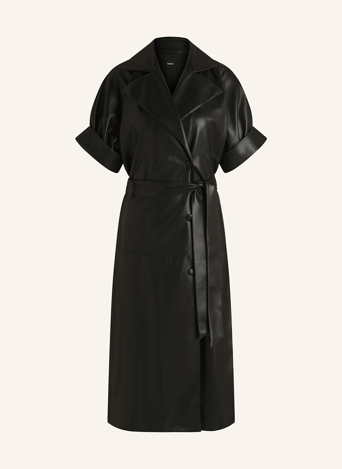 Платье Димира в кожаном стиле Boss, черный
Платье Димира в кожаном стиле Boss, черный