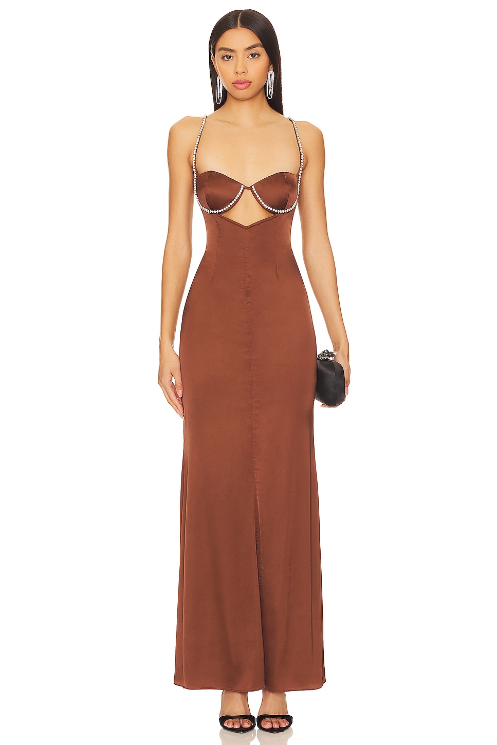 Платье калена Nbd, коричневый
Платье калена Nbd, коричневый