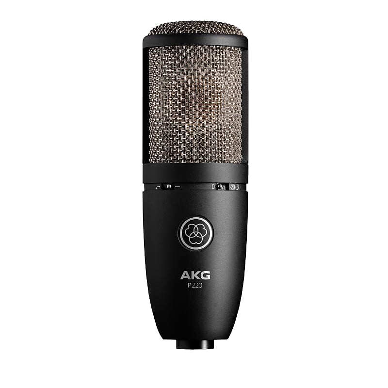 Конденсаторный микрофон AKG P220 Large Diaphragm Cardioid Condenser Microphone
Конденсаторный микрофон AKG P220 Large Diaphragm Cardioid Condenser Microphone