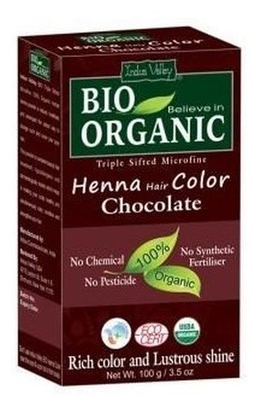Indus Valley, Bio Organic, органическая краска для волос на основе хны, оттенок 4 шоколада, 100 г
Indus Valley, Bio Organic, органическая краска для волос на основе хны, оттенок 4 шоколада, 100 г