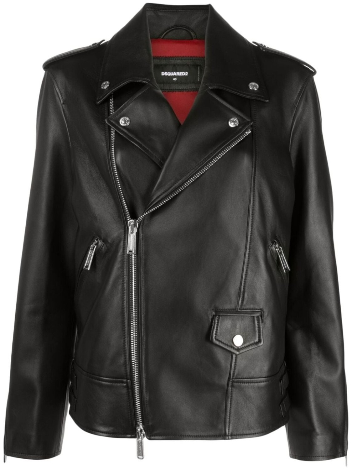 Dsquared2 байкерская куртка, черный
Dsquared2 байкерская куртка, черный