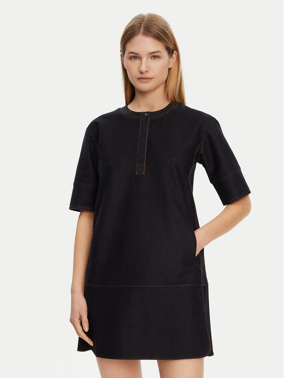 Джинсовое платье стандартный крой 2516621017650 Max Mara, синий 
Джинсовое платье стандартный крой 2516621017650 Max Mara, синий