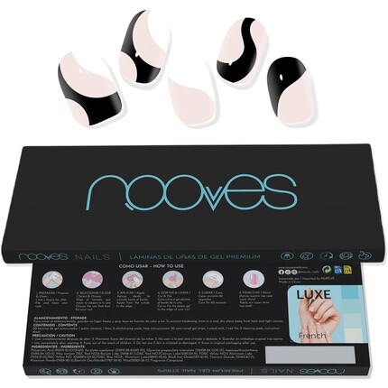 NOOVES NAILS Премиум предварительно отвержденная гелевая фольга для ногтей White Cow Art Design Полузатвердевшие гелевые полоски для ногтей Полуперманентные гелевые наклейки
NOOVES NAILS Премиум предварительно отвержденная гелевая фольга для ногтей White Cow Art Design Полузатвердевшие гелевые полоски для ногтей Полуперманентные гелевые наклейки