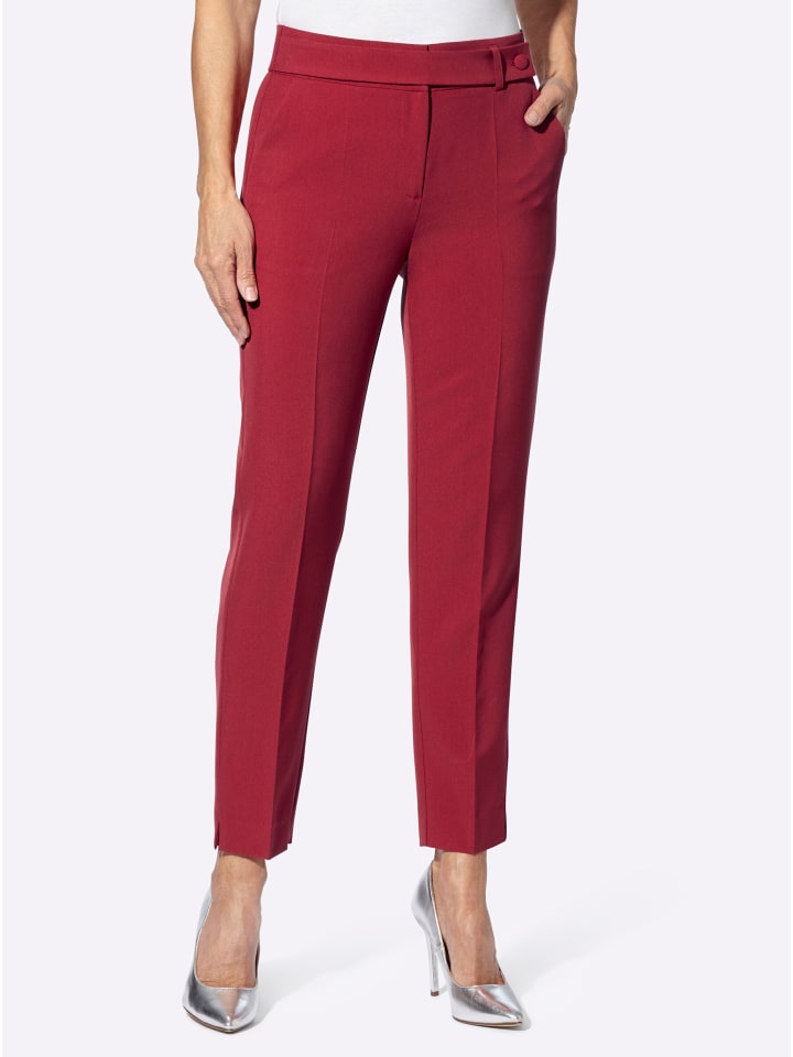 WITT WEIDEN Хрустящие брюки вишневого цвета
WITT WEIDEN Хрустящие брюки вишневого цвета