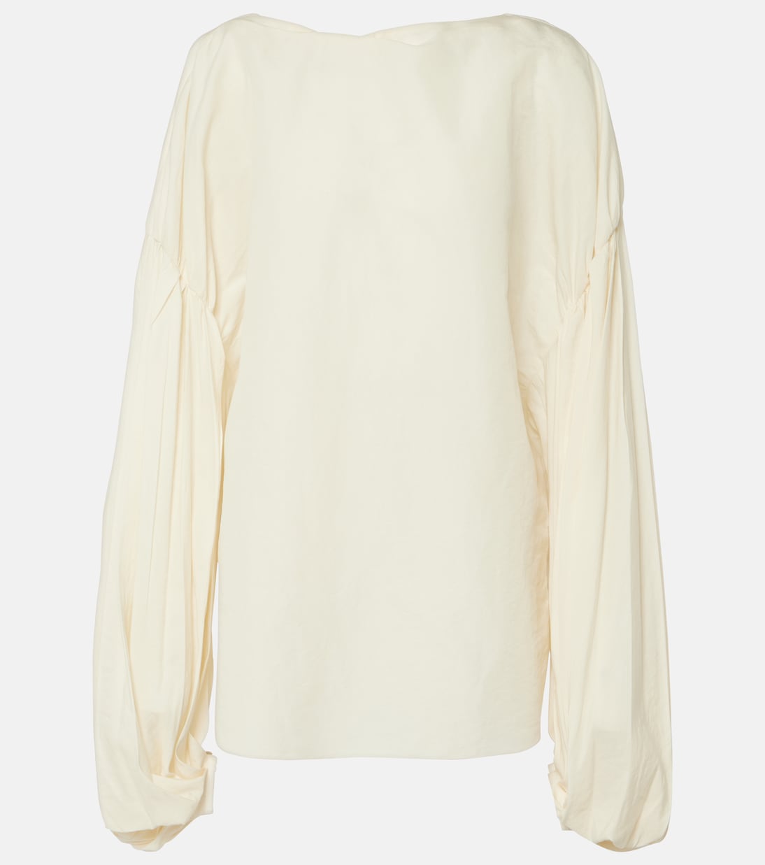 Топ из шелковой и хлопковой органзы Quico Khaite, Natural
Топ из шелковой и хлопковой органзы Quico Khaite, Natural