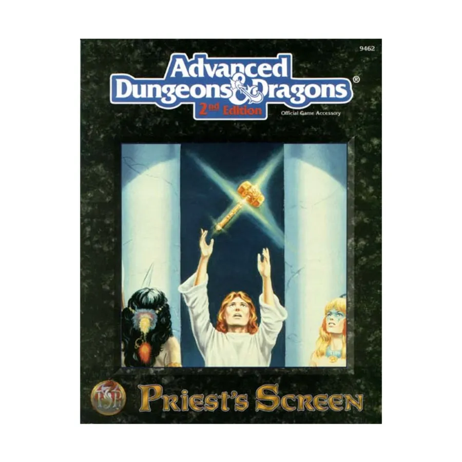 Экран Жреца, Advanced Dungeons & Dragons (2nd Edition) - Player's Guides & Books
Экран Жреца, Advanced Dungeons & Dragons (2nd Edition) - Player's Guides & Books
