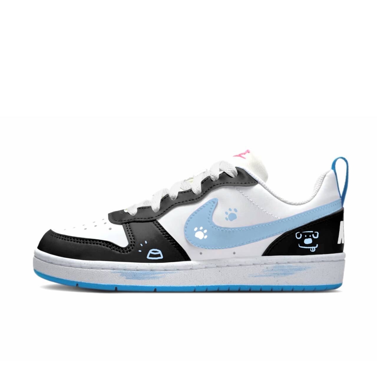 Nike Детские низкие кеды для скейтбординга Court Borough из синтетической кожи, нескользящие и износостойкие, сине-белые
Nike Детские низкие кеды для скейтбординга Court Borough из синтетической кожи, нескользящие и износостойкие, сине-белые