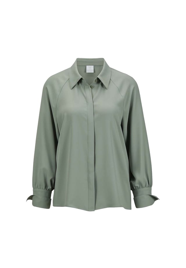 Классическая блузка-рубашка Madeleine, зеленый
Классическая блузка-рубашка Madeleine, зеленый