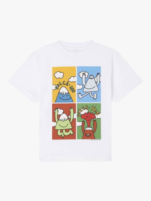 Детская хлопковая футболка с принтом Stella McCartney Kids
Детская хлопковая футболка с принтом Stella McCartney Kids