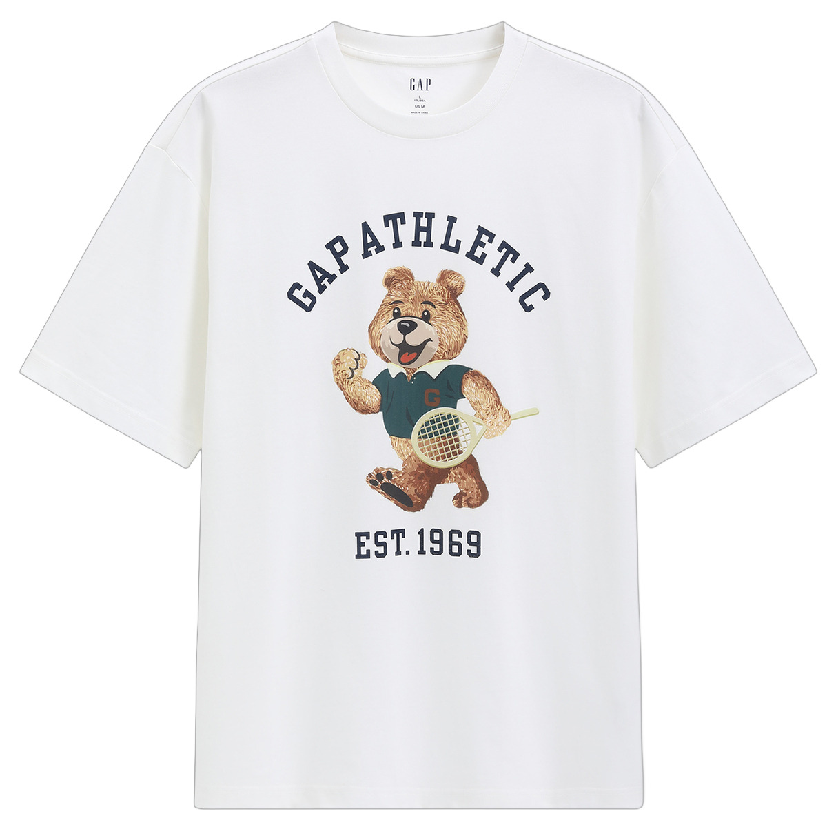 Футболка мужская Crew Neck GAP, белый
Футболка мужская Crew Neck GAP, белый