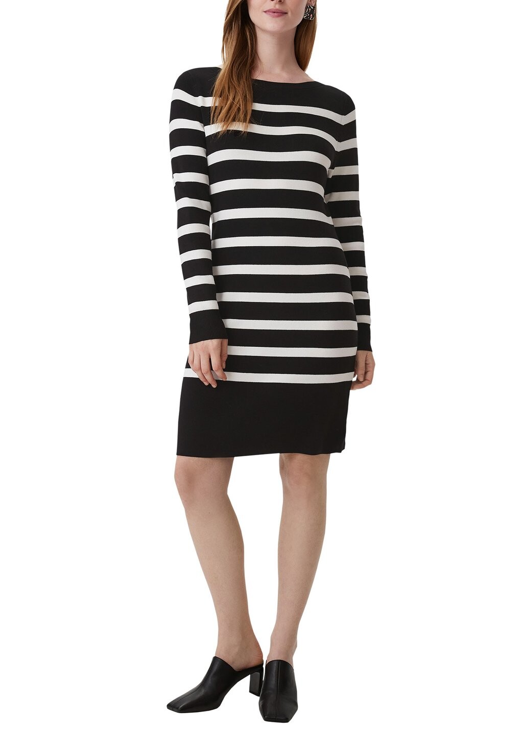 Платье-джемпер GESTREIFTES comma, черный
Платье-джемпер GESTREIFTES comma, черный