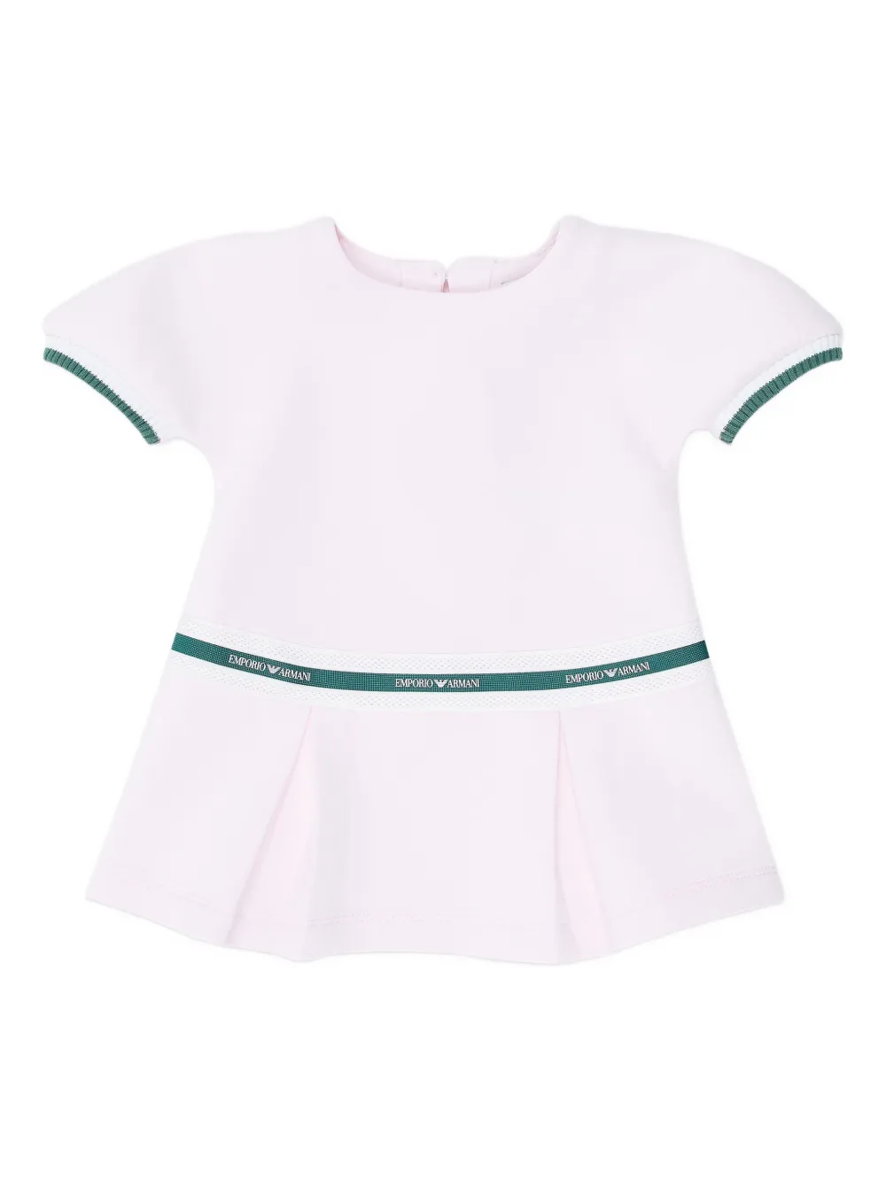 Платье со складками и логотипом Emporio Armani Kids, розовый
Платье со складками и логотипом Emporio Armani Kids, розовый