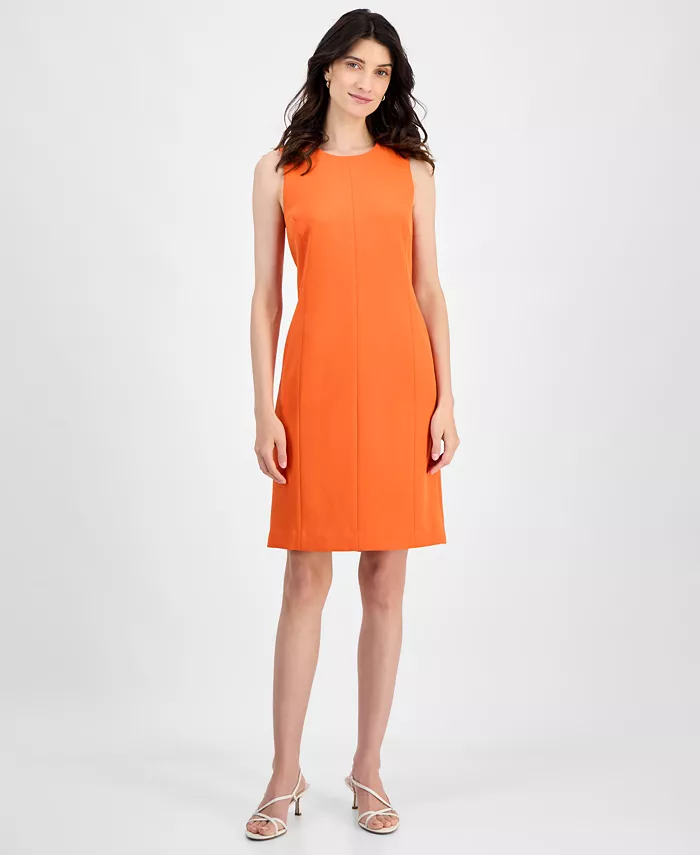 Женское платье-футляр без рукавов с множеством швов, Regular & Petite Kasper, оранжевый
Женское платье-футляр без рукавов с множеством швов, Regular & Petite Kasper, оранжевый