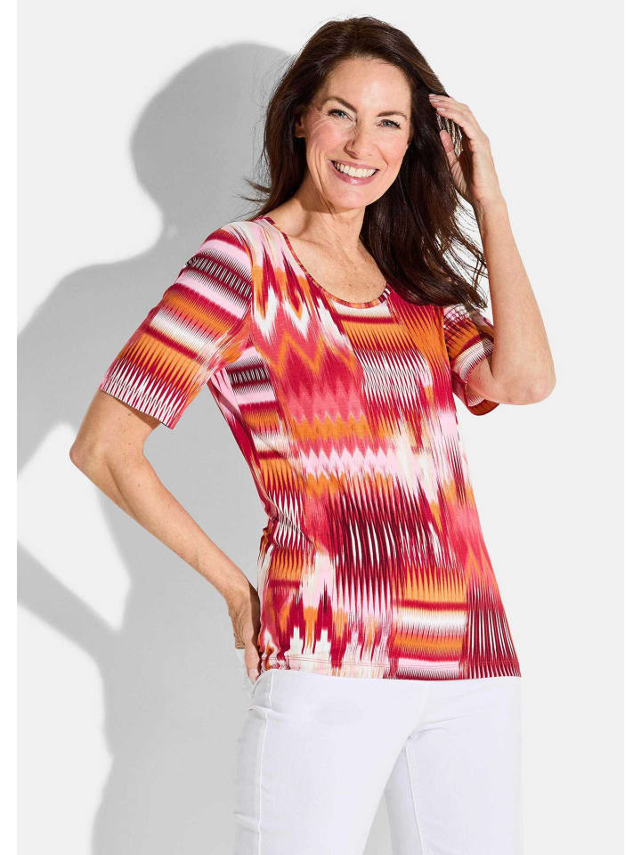 GOLDNER Короткий размер: Футболка красного / белого / оранжевого / с узором, Красный, GOLDNER Короткий размер: Футболка красного / белого / оранжевого / с узором
GOLDNER Короткий размер: Футболка красного / белого / оранжевого / с узором, Красный, GOLDNER Короткий размер: Футболка красного / белого / оранжевого / с узором