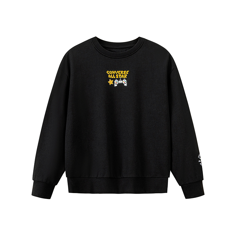 Толстовка с капюшоном детская Converse, черный
Толстовка с капюшоном детская Converse, черный