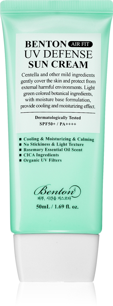 Успокаивающая защитная эмульсия Air Fit UV Defense SPF 50+ Benton, 50 мл
Успокаивающая защитная эмульсия Air Fit UV Defense SPF 50+ Benton, 50 мл