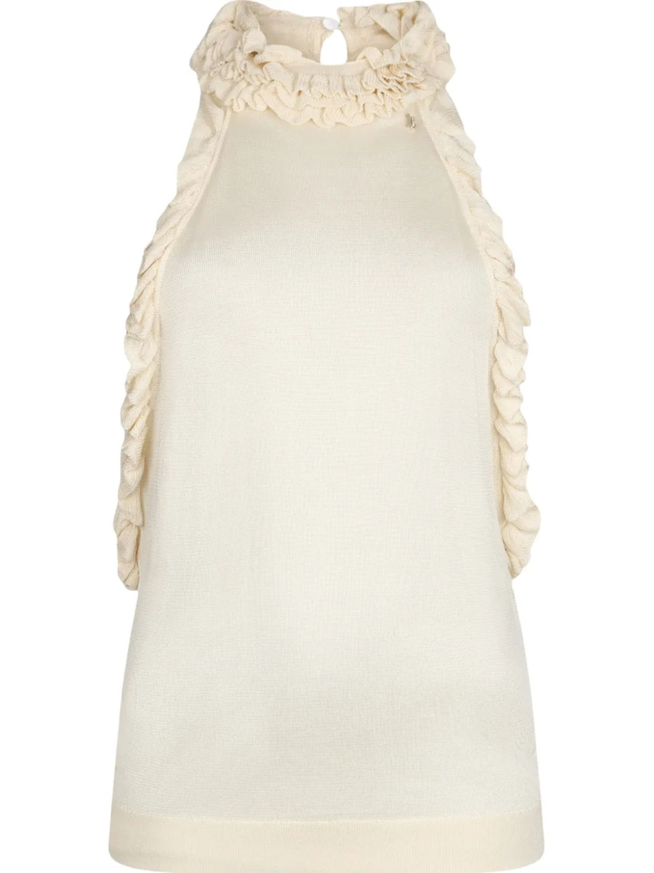 LIU JO трикотажный топ без рукавов, белый
LIU JO трикотажный топ без рукавов, белый